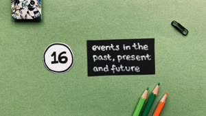 Miniaturansicht - 16/28  |  talking about past, present and future events