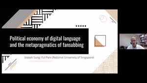 Thumbnail - Political economy in digital language and the metapragmatics of fansubbing: DiLCo Lecture Series 2023 (23 February)