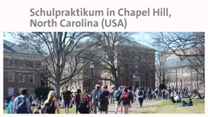 Thumbnail - Schulpraktikum in Chapel Hill, North Carolina (USA)