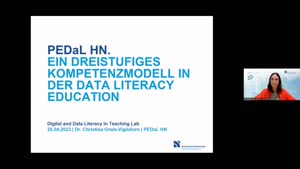 Thumbnail - PEDaL HN. Ein dreistufiges Kompetenzmodell in der Data Literacy Education