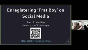 Miniaturansicht - Enregistering 'Frat Boy' on social media: DiLCo Lecture Series 2023 (8 June)