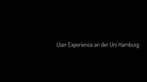 Thumbnail - User Experience an der Uni Hamburg