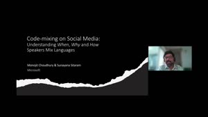 Miniaturansicht - Code-mixing on social media: Understanding when, why and how speakers mix languages: DiLCo Lecture Series 2023 (28 September)