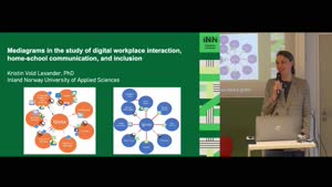 Thumbnail - DiLCo Methods Day 2023: Mediagrams in the study of digital workplace interaction, home-school communication, and inclusion (6 October)