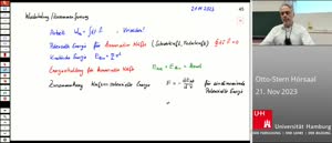 Miniaturansicht - Vorlesung 08: Leistung, Dynamik eines Systems von Massepunkten: Schwerpunkt und Schwerpunktsystem