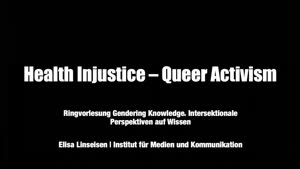 Miniaturansicht - Health Injustice - Queer Activism
