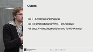Miniaturansicht - Pluralismus und Komplexität: Ein Gegenentwurf zur neoklassischen Gleichgewichtsökonomik?