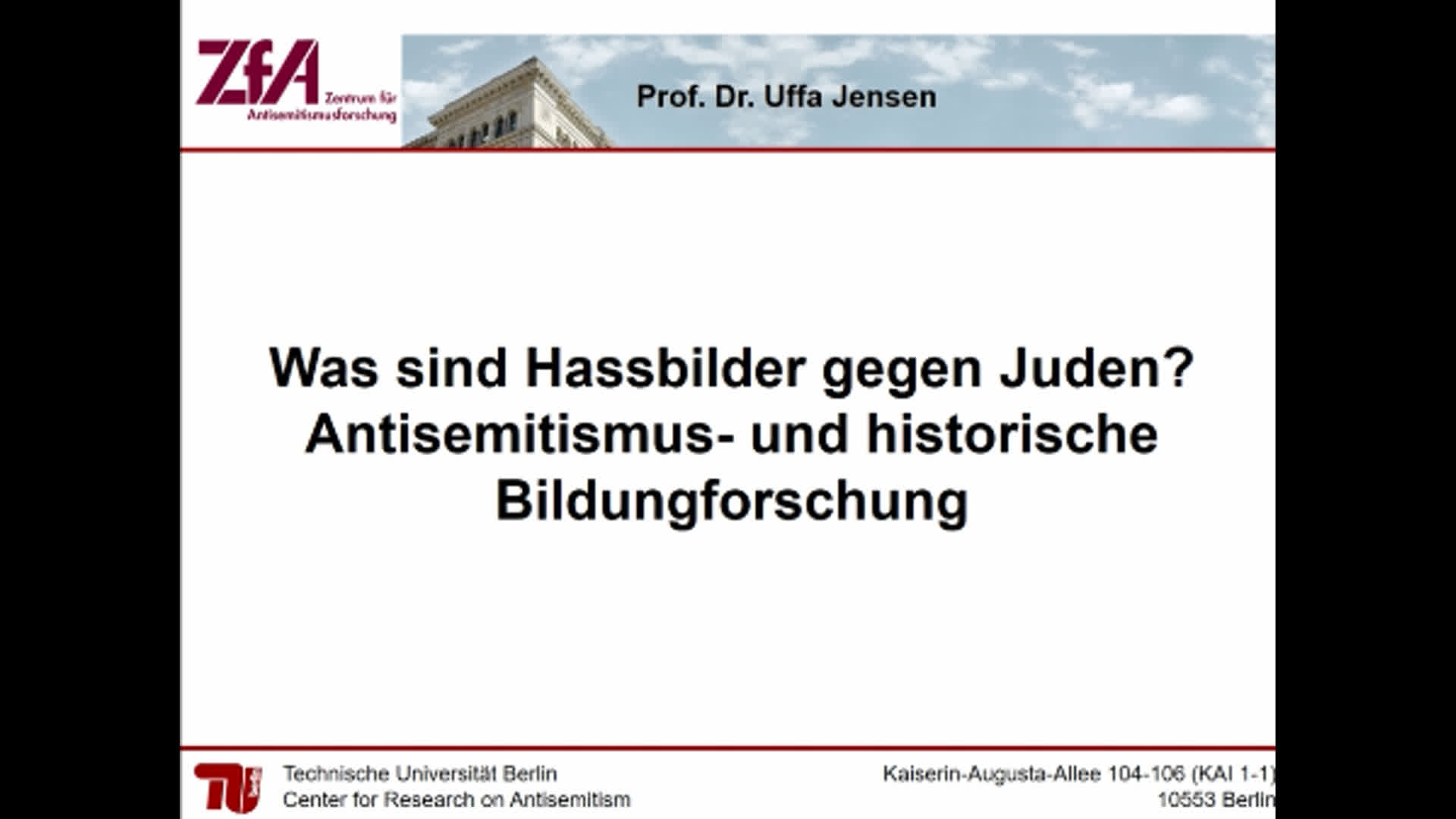 Thumbnail - Antisemitismus und historische Bildforschung