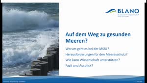 Thumbnail - Andrea Weiss und Franziska Junge: Auf dem Weg zu gesunden Meeren?