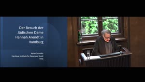 Thumbnail - Über Menschlichkeit in finsteren Zeiten: Hannah Arendt in Hamburg