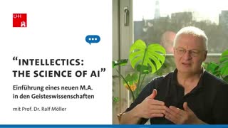 Miniaturansicht - "Intellectics: The Science of AI" - Einführung eines neuen M.A. in den Geisteswissenschaften