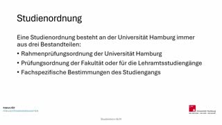 Miniaturansicht - Video 2: Was ist eine Studienordnung?