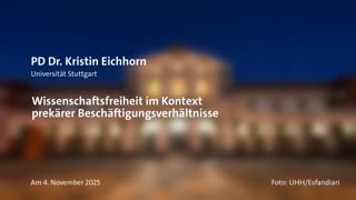Thumbnail - Wissenschaftsfreiheit im Kontext prekärer Beschäftigungsverhältnisse