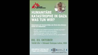 Miniaturansicht - Humanitäre Katastrophe in Gaza. Was tun wir?