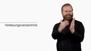 Miniaturansicht - Vorlesungsverzeichnis DGS