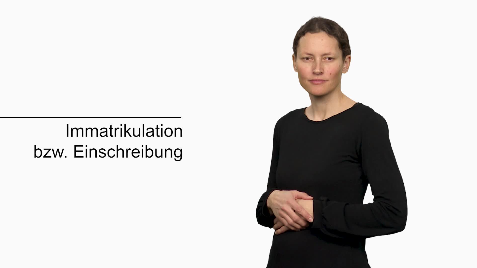 Miniaturansicht - Immatrikulation Glossar DGS