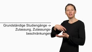Thumbnail - Grundständige Studiengänge, Zulassung, Zulassungsbeschränkungen Glossar DGS
