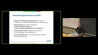 Miniaturansicht - Master Peace and Security Studies (MPS)