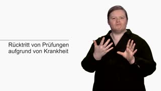 Miniaturansicht - Rücktritt von Prüfungen Glossar DGS
