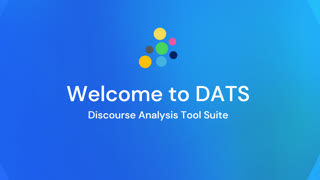 Miniaturansicht - DATS - The All-In-One & Open Source - Discourse Analysis Tool Suite