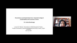 Miniaturansicht - Nonviolence and Existential Crisis: Towards Ecological Sustainability and Economic Justice