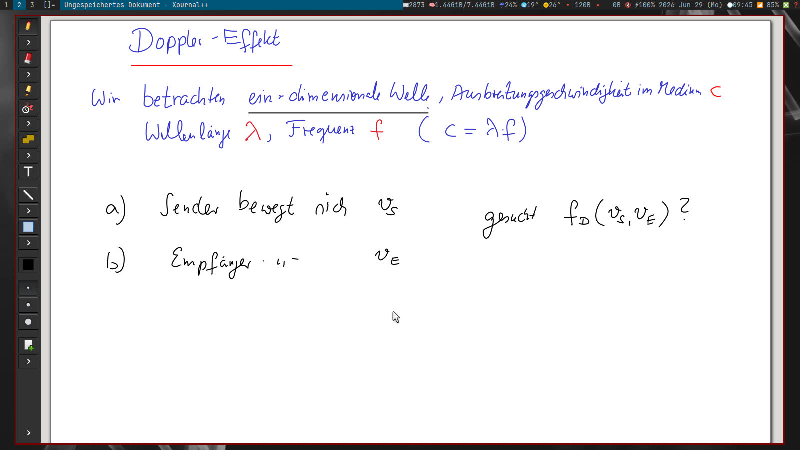 Thumbnail - Blatt 11 Intro Doppler
