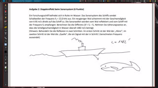 Miniaturansicht - Blatt 11: Aufgabe 2 (Doppler-Sonar)