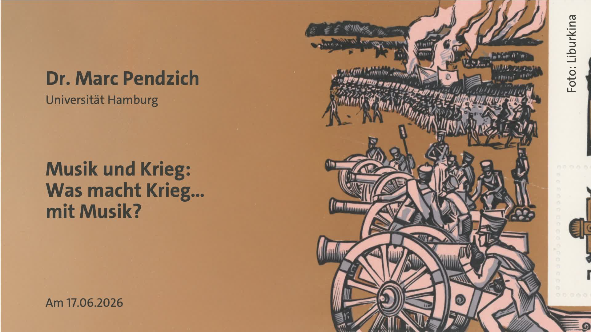 Miniaturansicht - Musik und Krieg: Was macht Krieg… mit Musik?