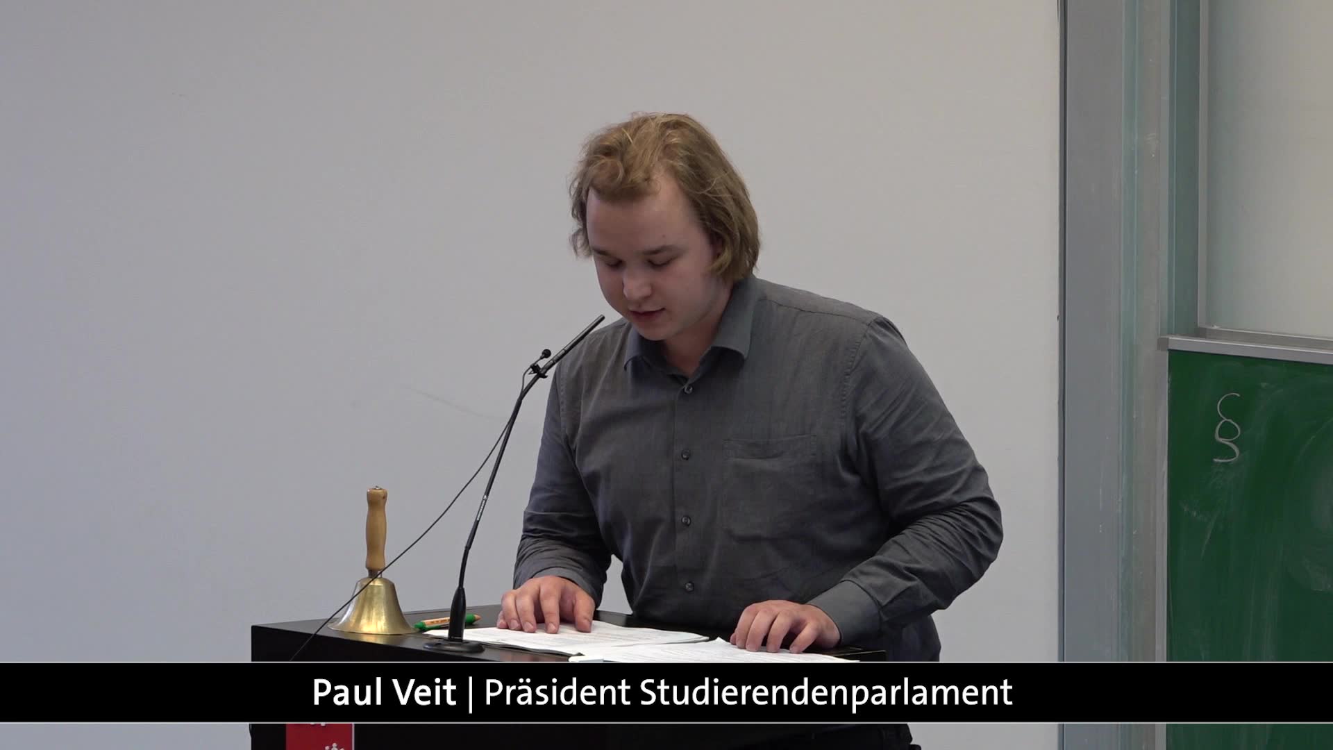 Miniaturansicht - 1. Sitzung des Studierendenparlaments