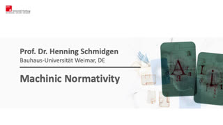 Miniaturansicht - Machinic Normativity