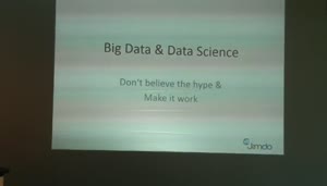 Thumbnail - Big Data und Data Science effizient eingesetzt ohne dem Hype zu folgen