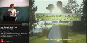 Miniaturansicht - Who Marries Whom and Other Important Sociological Questions