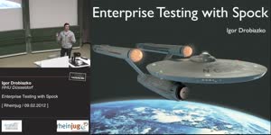 Miniaturansicht - Enterprise Testing with Spock