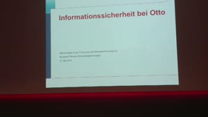 Miniaturansicht - Informationssicherheit bei OTTO