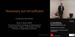 Miniaturansicht - Dr. Guido Möllering - Necessary but not sufficient