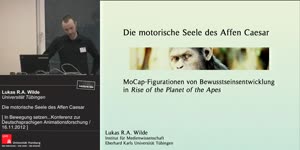 Miniaturansicht - Die motorische Seele des Affen Caesar – MoCap-Figurationen von Bewusstseinsentwicklung in Rise of the Planet of the Apes