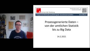 Thumbnail - 9. Sitzung: Prozessgenerierte Daten und Big Data - Teil 1