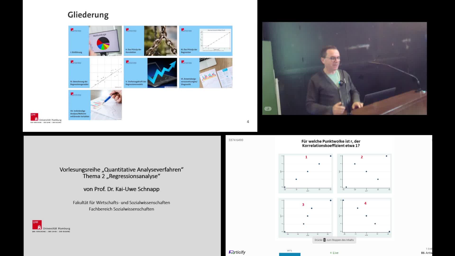 Miniaturansicht - 3. Sitzung: Lineare Regression (Einführung)