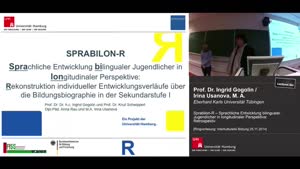 Thumbnail - prabilon-R – Sprachliche Entwicklung bilingualer Jugendlicher in longitudinaler Perspektive: Retrospektiv
