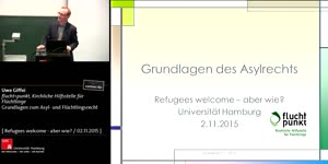 Thumbnail - Grundlagen zum Asyl- und Flüchtlingsrecht