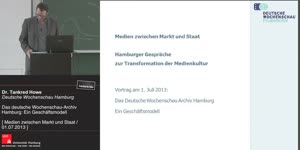 Thumbnail - Das deutsche Wochenschau-Archiv Hamburg: Ein Geschäftsmodell