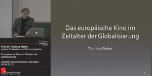 Thumbnail - Das europäische Kino im Zeitalter der Globalisierung