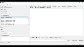 Miniaturansicht - The Weather Corpus - Overview