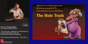 Thumbnail - "The hole Truth". Affirmation and Subversion in der Berichterstattung über die Wahrheitskommission Südafrikas