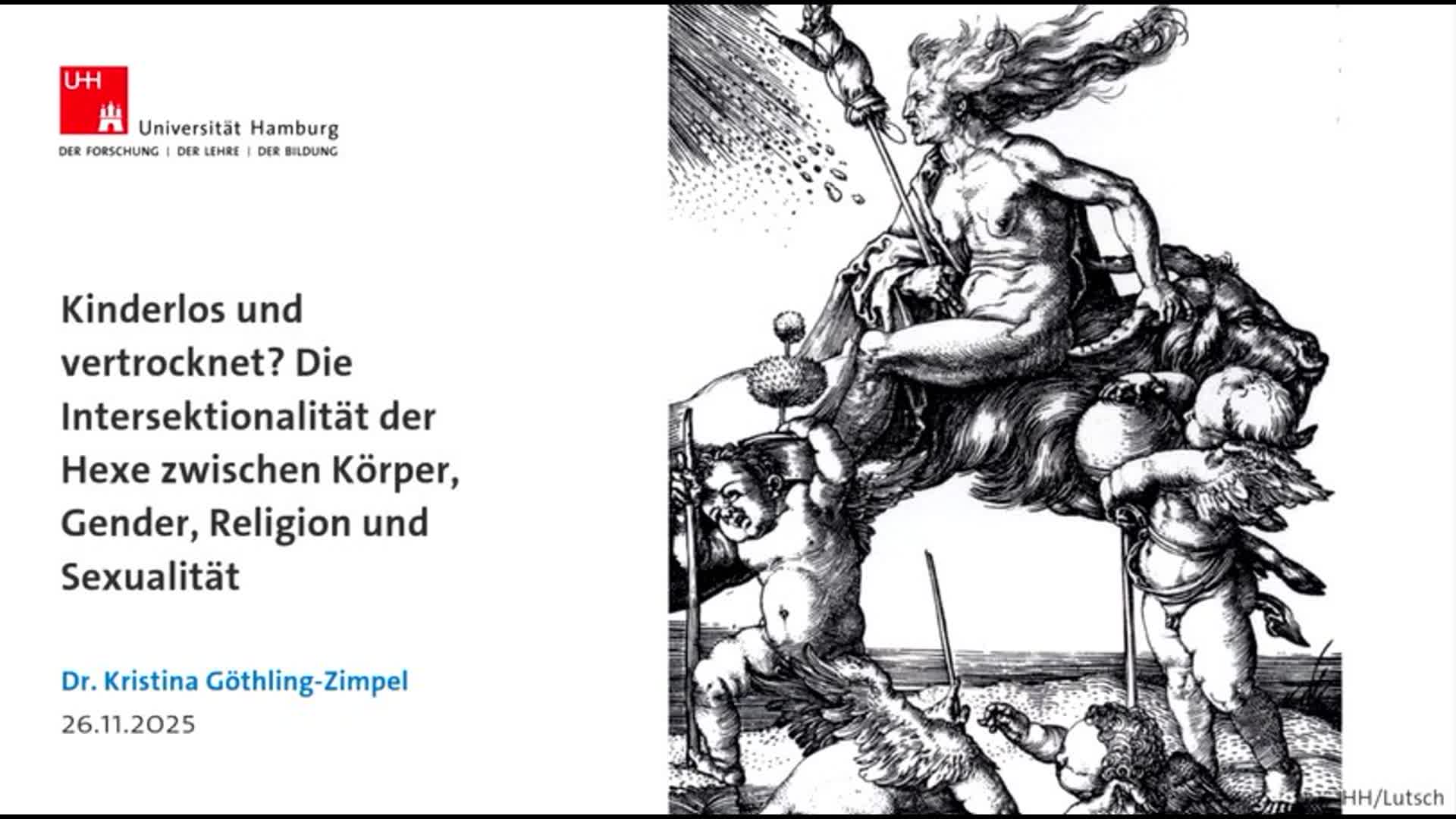 Thumbnail - Kinderlos und vertrocknet? Die Intersektionalität der Hexe zwischen Körper, Gender, Religion und Sexualität