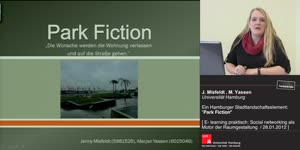Miniaturansicht - Ein Hamburger Stadtlandschaftselement: Der Park Fiction