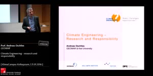 Miniaturansicht - Climate Engineering - research and responsibility