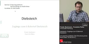 Miniaturansicht - Die Erkundung von Orten und Nicht-Orten: Diebsteich - Zugänge zum S-Bahnhof Diebsteich