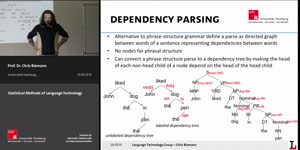 Miniaturansicht - 08 - statistical parsing part 2 and dense vector representations