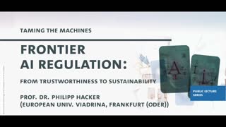 Miniaturansicht - Frontier AI Regulation: from Trustworthiness to Sustainability